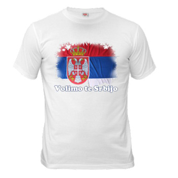 Majica Volimo te Srbijo